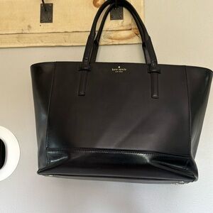Kate spade large tote leather